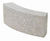 Silver grey granite radius kerbs 6