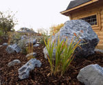 Rockery stones for gardens and features