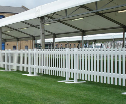 Duralock PVCu temporary events fencing