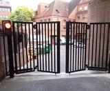 Automated bi-folding speed gates for civic centre - on this page