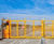High security interlock bi-fold gate system for airport 1