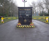 Automatic rising arm barriers for college car park - on this page
