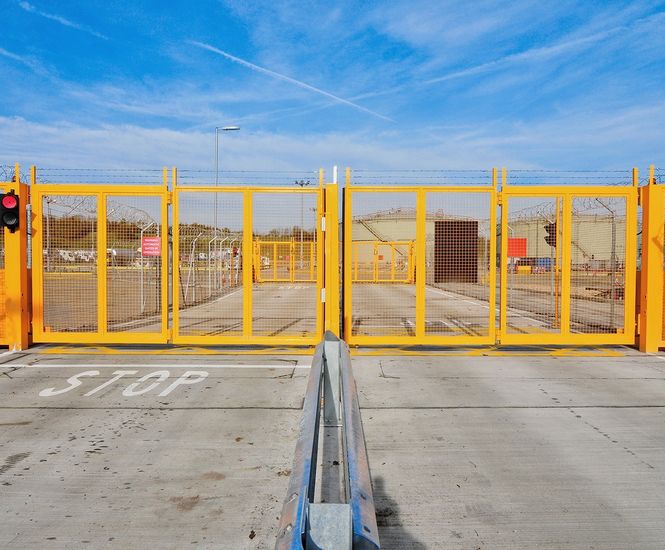 High security folding gate new arrivals