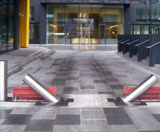 Terra Quantum - PAS 68 automatic side-folding bollard (7.5t @ 30mph)
