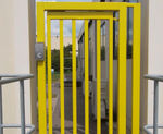 Wicket - manually-operated pedestrian gate