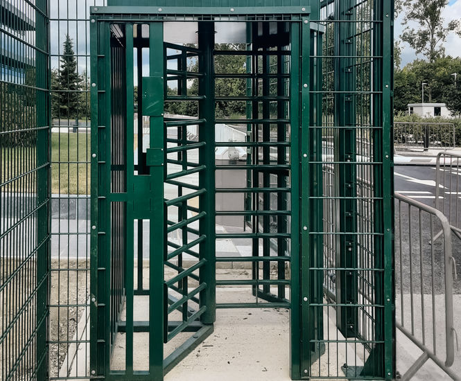 Platinum turnstile with 120° rotor - LPS 1175 B3 rated