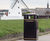 Invicta™ mild steel litter bin 0