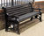 Stanford™ - heritage-style recycled aluminium and plastic seat 0