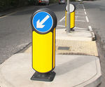 Rebound Signmaster™ - self-righting traffic directional bollard
