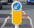 Rebound Signmaster™ - self-righting traffic directional bollard 1