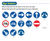 Rebound Signmaster™ - self-righting traffic directional bollard 9