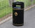 Metal Chieftain™ litter bin 1
