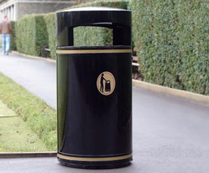 Metal Chieftain™ litter bin