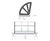 Aero™ - contemporary cycle shelter for 10 bikes 7