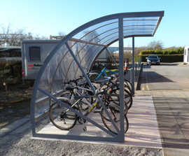 Bi-Store™ cycle shelter