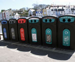 Nexus™ 360 recycling bin