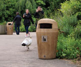 Sherwood™ litter bin - on this page