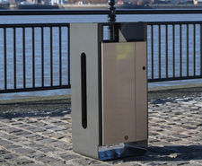 Electra™ outdoor litter bin