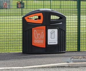 Nexus® 200 outdoor waste and recycling unit