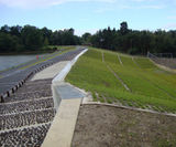 Grasscrete GC2 aids flood alleviation, Tilgate Dam - on this page