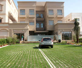 360m3 of Grasscrete system GC1, private car park, Kuwait