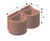 Betoplus dry-build interlocking curved green wall system 2