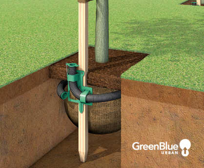 RootRain Metro tree pit irrigation systems