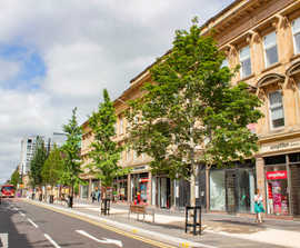 Integrated tree pit system for urban avenue in Glasgow