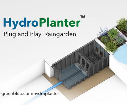 GBU launches HydroPlanter™ 'plug and play' raingarden