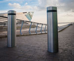 Sparta - PAS 68 static steel bollards for vehicle impact protection