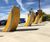 Raptor Bollard - steel retractable PAS 68 bollard for access control 2