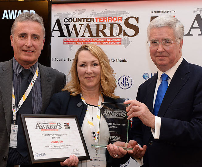 Heald wins two awards for sliding bollard system