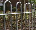 Bow Top steel fencing
