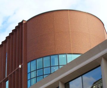 Staffordshire Red extruded brick slips