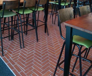 Staffordshire Red quarry tiles