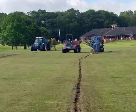 Drainage works - Singing Hills Golf Club, Brighton