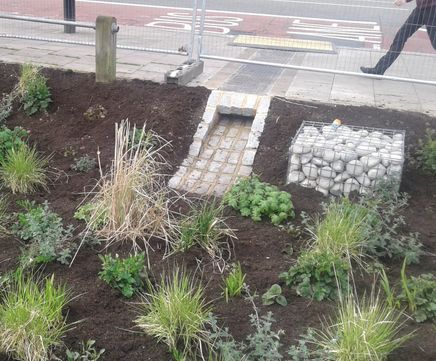 Sustainable drainage system (SUDS) for Haringey Council