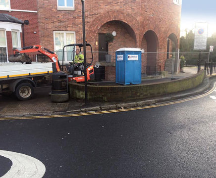 Sustainable urban drainage system (SuDS) - Finsbury Park
