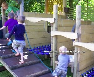 Play garden design and build - private nursery