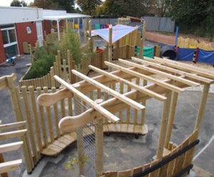 EYFS playground, Harefield Children's Centre, Hillingdon