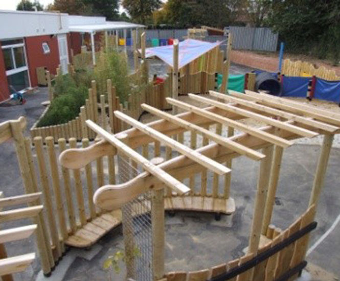 EYFS playground, Harefield Children's Centre, Hillingdon
