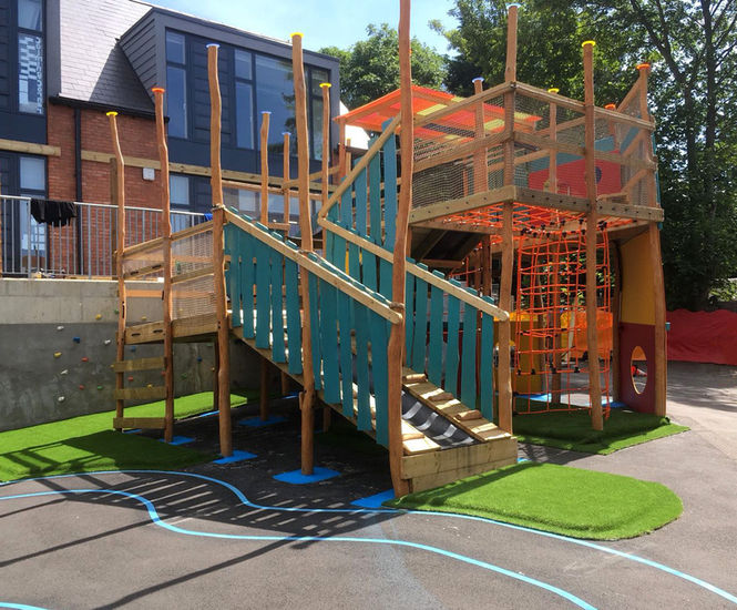 Design & build service for secondary school playgrounds