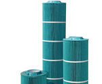 Antimicrobial polyester process filter cartridges