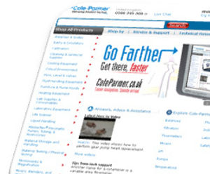 New ColeParmer.co.uk: more information, easier to access