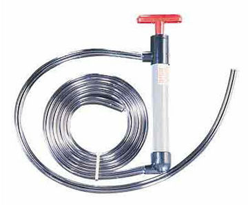 Plastic, hand-operated drum pumps