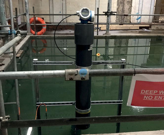 Water level monitoring - Grade 1 listed building