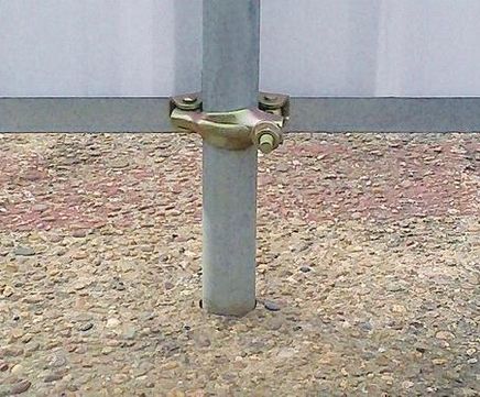 Heras® Readyhoard In-ground site hoarding system