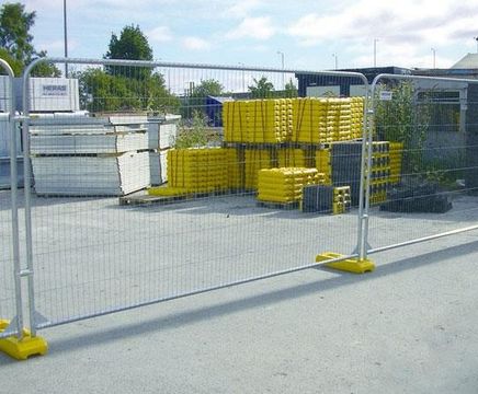 HSG 151 round top temporary fencing panels