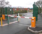 Broughton 420 rising arm barrier