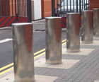 Broughton 550 automatic rising bollards